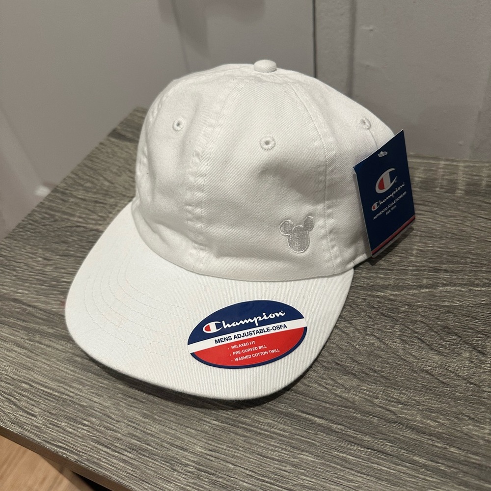 Disney White Unisex Hat